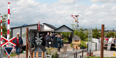 Minitogtræf på Modelbanen