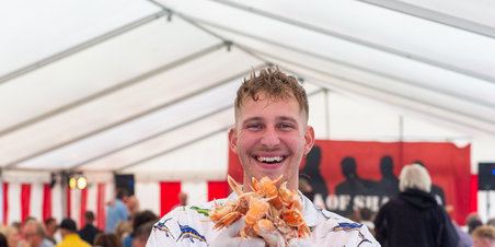 Clausens Fisk holdt stor sommerfest på havnen