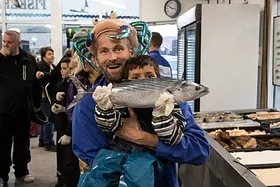 Fisk i børnehøjde