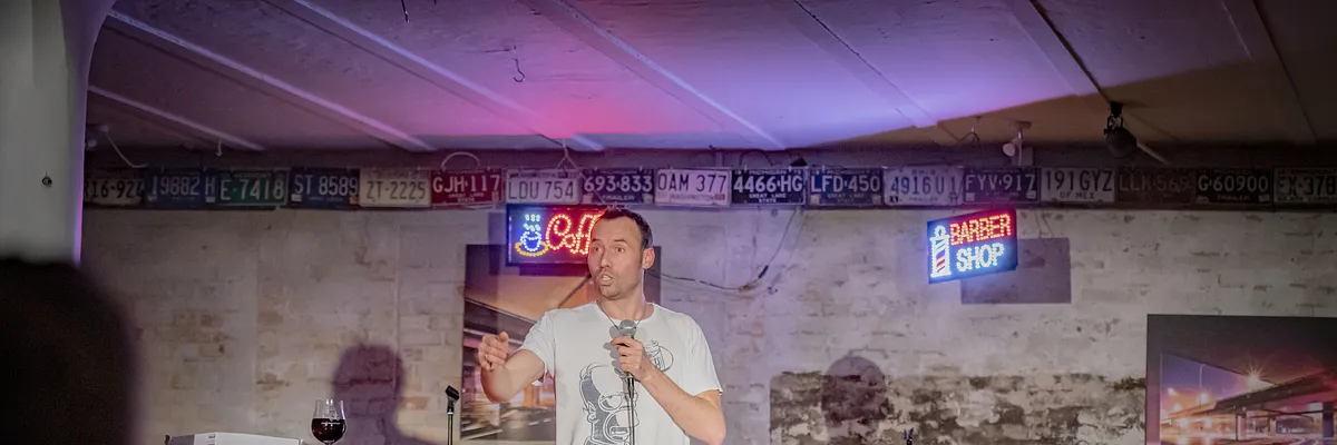 BLÅ comedy show: Torben Chris, Rasmus Olsen & Anne Bakland