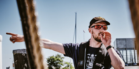 Sejltur på Aarhus bugten med træskibet Klitta