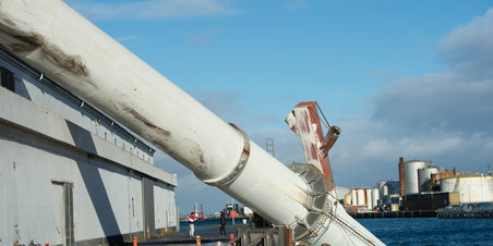 Mandefald på Aarhus havn