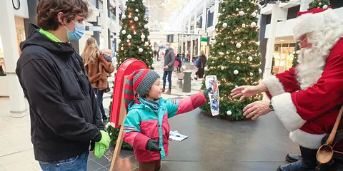 Julemanden i Viby Centret