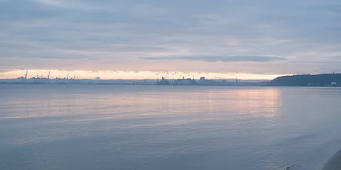 På tur til stranden