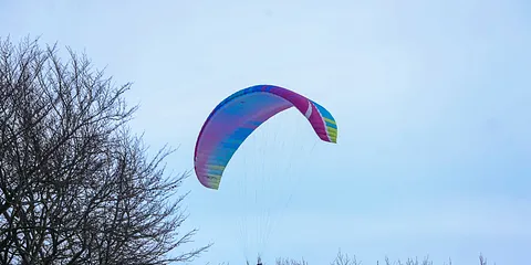 Paragliding flyvning