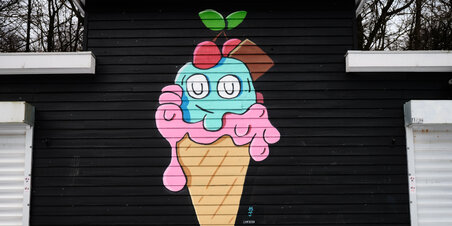 Isvinter langs vandet