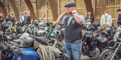 Distinguished Gentleman's Ride, start, Aarhus 2021