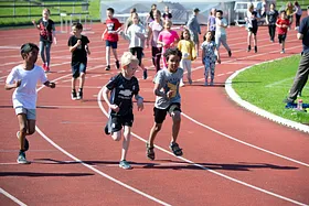 Team Rynkeby Skoleløb på Vestergårdsskolen