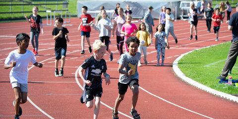 Team Rynkeby Skoleløb på Vestergårdsskolen