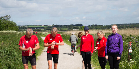 Klubløb ved Egaa Engsø