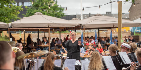 Koncert med Aarhus Brass Band ved Street Food