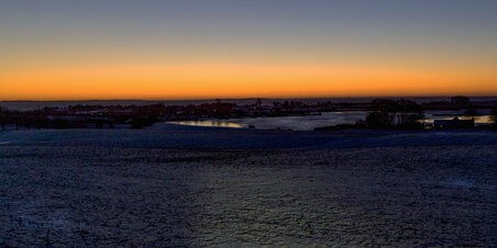 Solopgang ved Norsminde 
