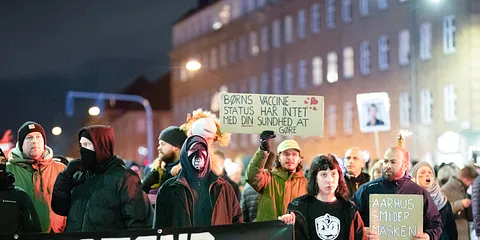 Tyranniet Tager Til -Demonstration