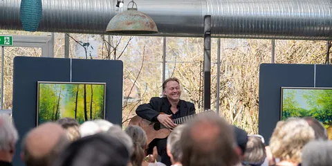 Koncert og kunst i Økologiens Have