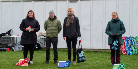 Rally Prøve i Dansk Kennel Klub i Vilhelmsborg