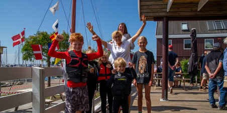 Åben Havn ved Egå sejlklubs 50 års jubilæum