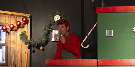 Knas i gavemaskinen på Rosenteatret