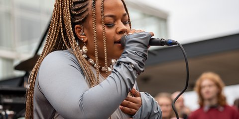 Spotfestival:  Aggi påTrailerscenen til Spotfestival