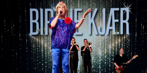 Fed lørdag med  Birthe Kjær