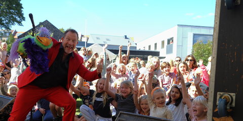 Sommerfest i Sølystgades beboerhus