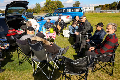 Søndags biltræf i Højbjerg