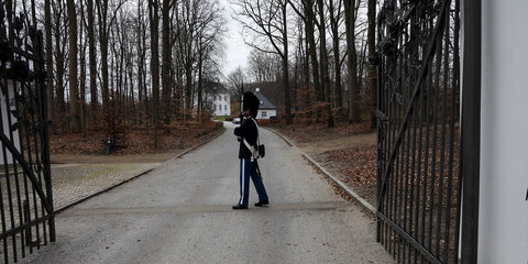 Vagt skift Marselisborg slot