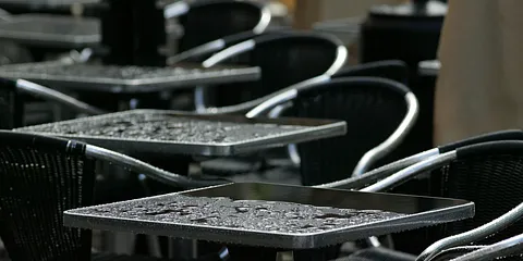 Regnvejrsdag på Strøget