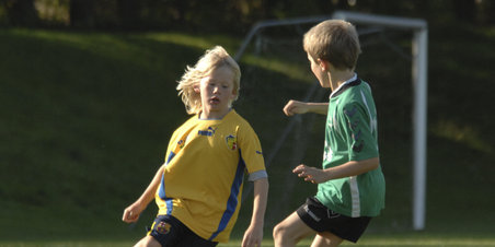 til Miniput fodbold i Hørning